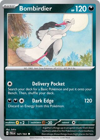 Bombirdier 147/193 - Paldea Evolved