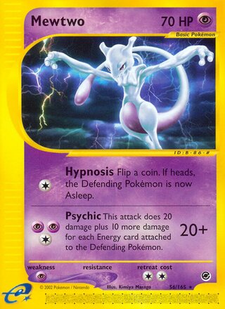 Mewtwo 56/165 - Expedition Base Set