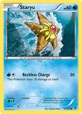 Staryu 33/146 - XY Base