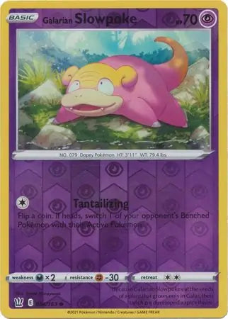 Galarian Slowpoke 054/163 - Battle Styles