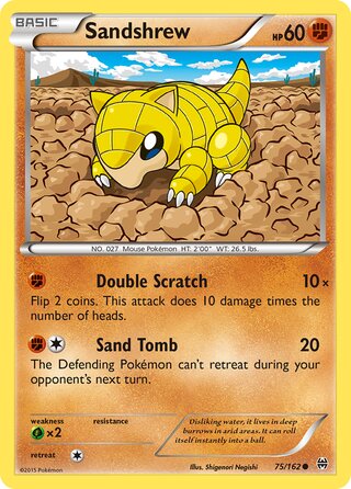 Sandshrew 75/162 - BREAKthrough