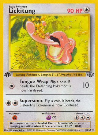 Lickitung 38/64 - Jungle