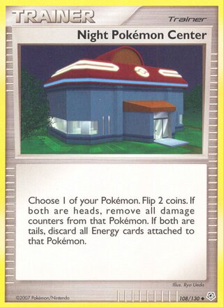 Night Pokémon Center 108/130 - Diamond & Pearl Base