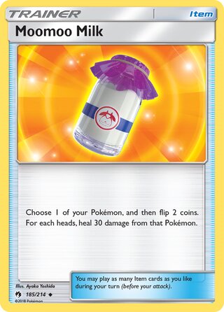 Moomoo Milk 185/214 - Lost Thunder