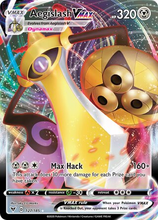 Aegislash VMAX 127/185 - Vivid Voltage