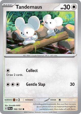 Tandemaus 166/193 - Paldea Evolved