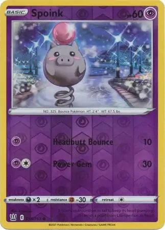 Spoink 055/163 - Battle Styles