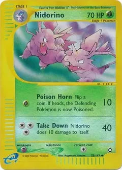 Nidorino 55/147 - Aquapolis