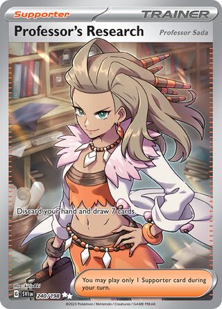 Professor's Research 240/198 - Scarlet & Violet Base