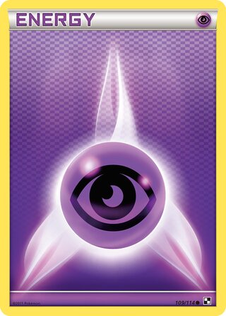 Psychic Energy 109/114 - Bllack & White Base