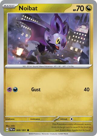 Noibat 068/091 - Paldean Fates