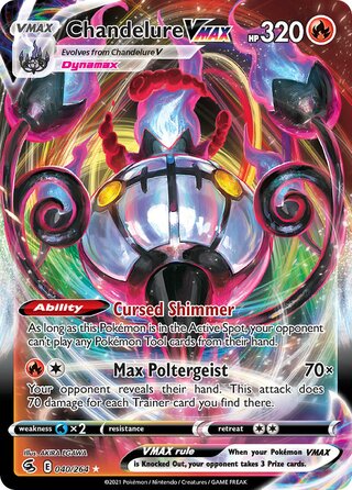 Chandelure VMAX 040/264 - Fusion Strike