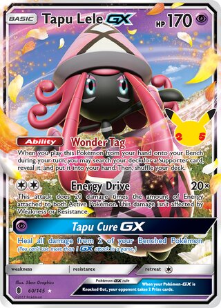 Tapu Lele-GX 60/145 - Celebrations