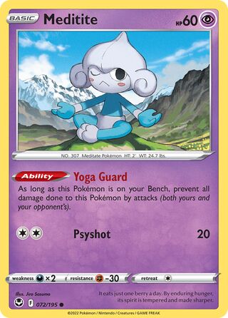 Meditite 072/195 - Silver Tempest