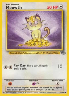 Meowth 56/64 - Jungle