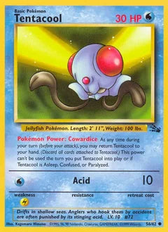 Tentacool 56/62 - Fossil