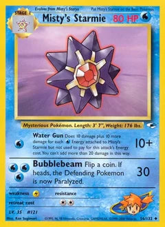 Misty's Starmie 56/132 - Gym Heroes