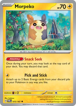 Morpeko 072/167 - Twilight Masquerade