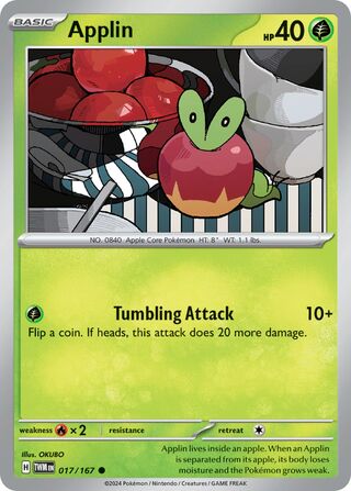 Applin 017/167 - Twilight Masquerade