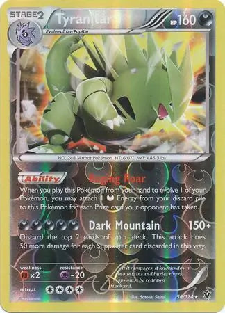 Tyranitar 56/124 - Fates Collide