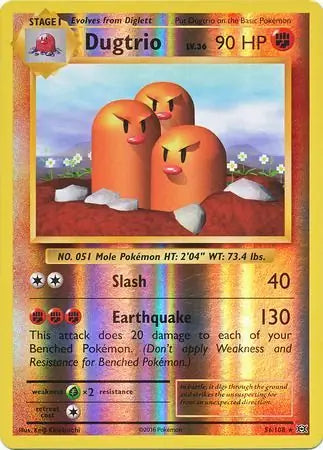 Dugtrio 56/108 - Evolutions