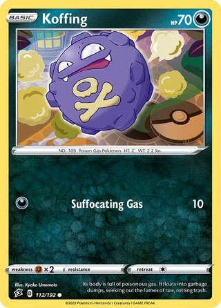 Koffing 112/192 - Rebel Clash