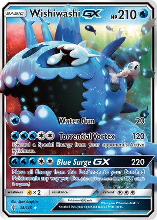 Wishiwashi-GX 38/145 - Guardians Rising
