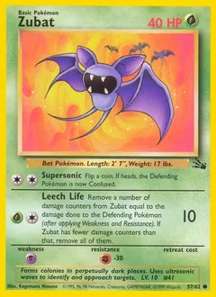 Zubat 57/62 - Fossil