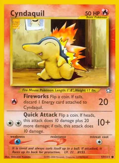 Cyndaquil 57/111 - Neo Genesis