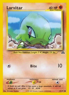 Larvitar 57/75 - Neo Discovery