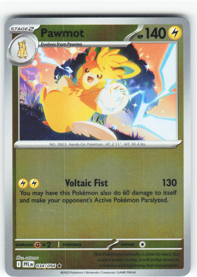 Pawmot 034/094 - Phantasmal Flames - NM (ID: 53133548616333) - front