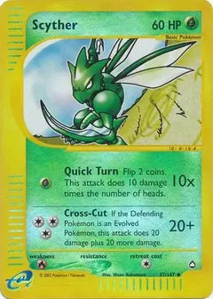 Scyther 57/147 - Aquapolis