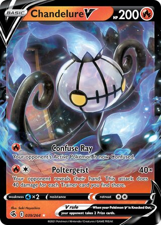Chandelure V 039/264 - Fusion Strike