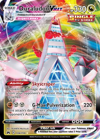 Duraludon VMAX 104/159 - Crown Zenith