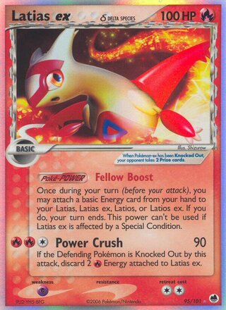 Latias ex 95/101 - Dragon Frontiers
