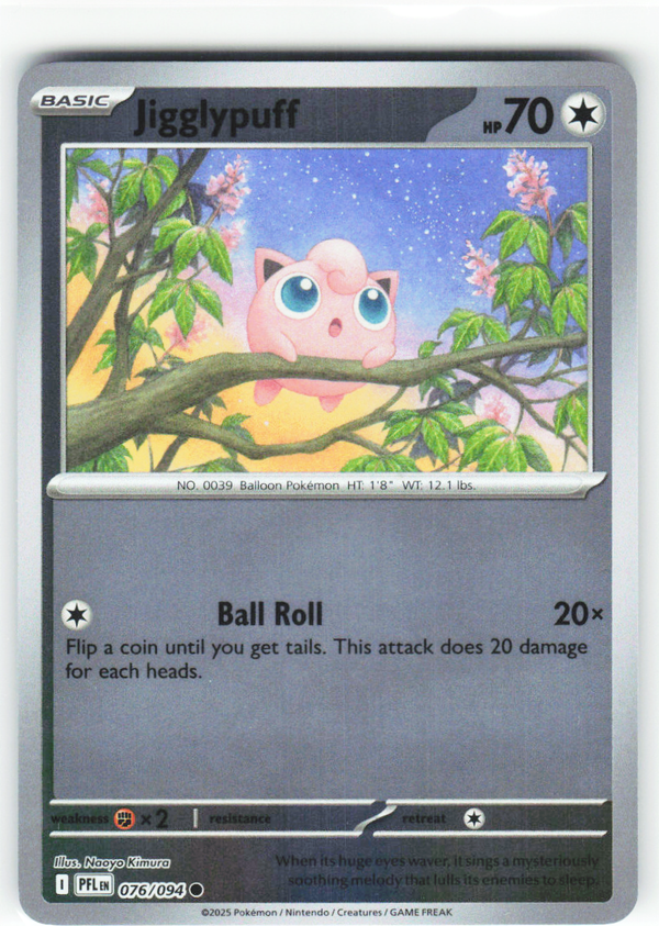 Jigglypuff 076/094 - Phantasmal Flames - NM (ID: 53134931875599) - front