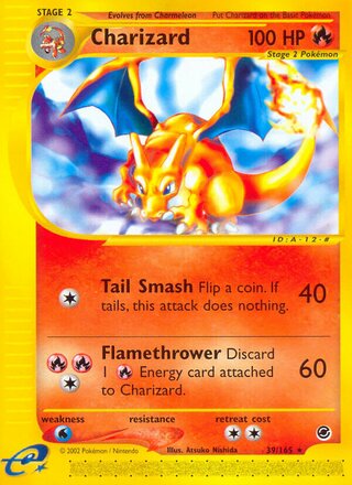 Charizard 39/165 - Expedition Base Set