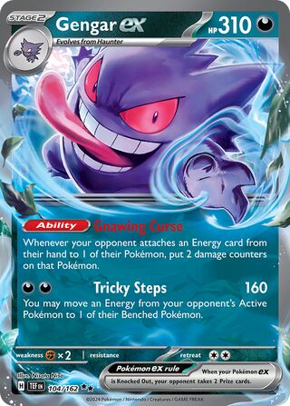 Gengar ex 104/162 - Temporal Forces