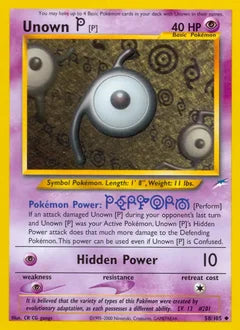 Unown [P] 58/105 - Neo Destiny