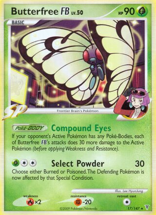 Butterfree FB 17/147 - Supreme Victors