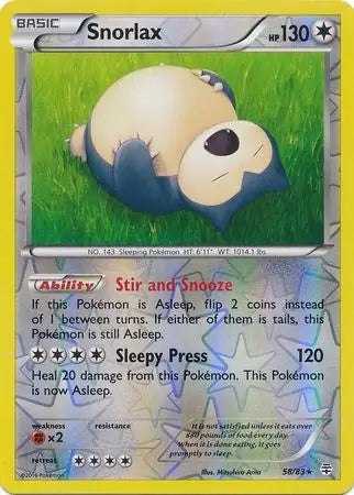 Snorlax 58/83 - Generations