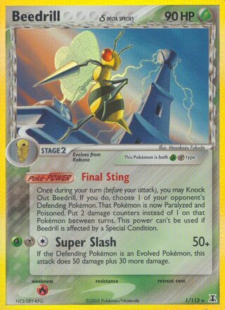 Beedrill 1/113 - Delta Species