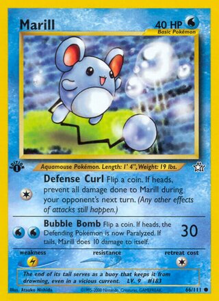 Marill 66/111 - Neo Genesis