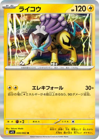 Raikou 030/063 - Mega Symphonia