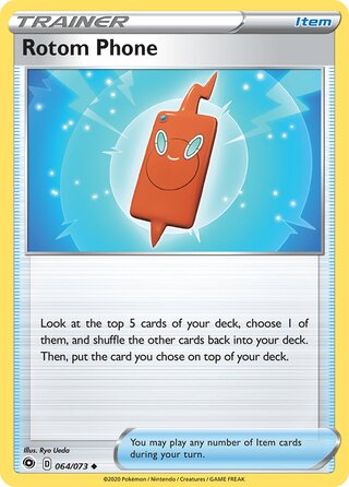 Rotom Phone 064/073 - Champion's Path
