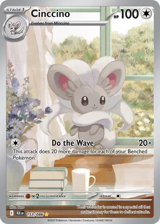 Cinccino 153/086 - Black Bolt