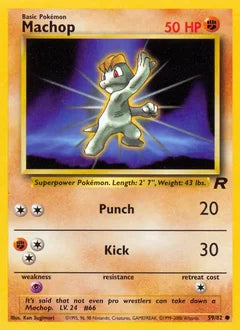 Machop 59/82 - Team Rocket