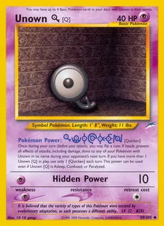 Unown [Q] 59/105 - Neo Destiny