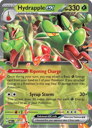 Hydrapple ex 011/131 - Prismatic Evolutions