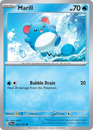 Marill 044/193 - Paldea Evolved